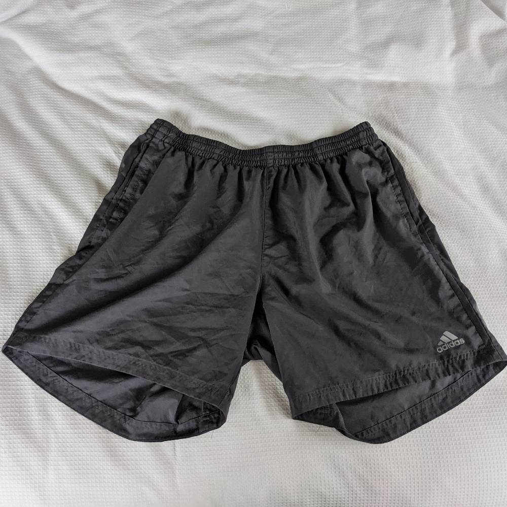 Grey Adidas shorts